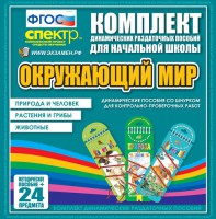 Динамические раздаточные пособия. Окружающий мир (шнуровка). Животные, природа и человек, растения и грибы. - fgospostavki.ru - Ялуторовск