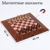 Шахматы магнитные доска и фигуры из пластика - fgospostavki.ru - Ялуторовск