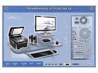 Электрифицированный информационный стенд-тренажер "Периферийные устройства персонального компьютера" с функцией контроля и обучения - fgospostavki.ru - Ялуторовск