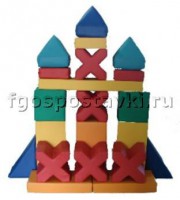 Мягкий модуль-конструктор "Башня" (21 элемент) - fgospostavki.ru - Ялуторовск