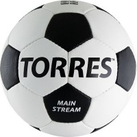 Мяч футбольный TORRES Main Stream (размер 4, синтетическая кожа, тренировочный) - fgospostavki.ru - Ялуторовск