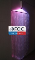 Фибероптическая занавесь (150 волокон) с интерактивным источником света - fgospostavki.ru - Ялуторовск