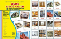 Демонстрационные карточки "Дом и его части" - fgospostavki.ru - Ялуторовск