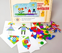 Игровой набор Фребеля "Конструктор плоскостной-4" (Серия "Эксперимент") - fgospostavki.ru - Ялуторовск