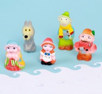 Набор резиновых игрушек «Красная шапочка» - fgospostavki.ru - Ялуторовск