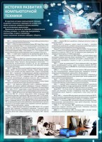 Стенд "История развития компьютерной техники" Вариант 1 - fgospostavki.ru - Ялуторовск