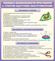 Стенд "Техника безопасности при работе с утюгом" - fgospostavki.ru - Ялуторовск