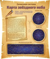 Стенд "Карта звездного неба" - fgospostavki.ru - Ялуторовск