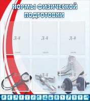 Стенд "Нормы физической подготовки" Вариант 2 - fgospostavki.ru - Ялуторовск