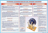 Стенд-уголок "Техника безопасности на уроках физики" - fgospostavki.ru - Ялуторовск