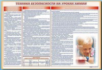 Стенд-уголок "Техника безопасности на уроках химии" - fgospostavki.ru - Ялуторовск
