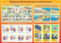 Стенд "Правила безопасности школьника" - fgospostavki.ru - Ялуторовск