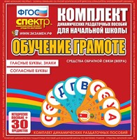 Динамические раздаточные пособия. Обучение грамоте (веера). Гласные буквы, знаки, согласные буквы. - fgospostavki.ru - Ялуторовск