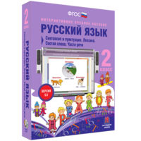 Русский язык 2 класс. Синтаксис и пунктуация. Лексика. Состав слова. Части речи - fgospostavki.ru - Ялуторовск