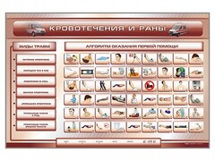 Трехсекционный базовый комплект "Травмы. Кровотечения. Ожоги" для учащихся общеобразовательных учреждений - fgospostavki.ru - Ялуторовск