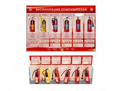 Электрифицированный стенд-тренажер "Эксплуатация огнетушителей" с разрезными агрегатами - fgospostavki.ru - Ялуторовск