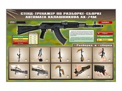 Стенд-тренажер по сборке-разборке автомата Калашникова АК-74М - fgospostavki.ru - Ялуторовск