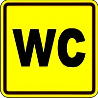 Тактильный знак (WC) 100х100 - fgospostavki.ru - Ялуторовск