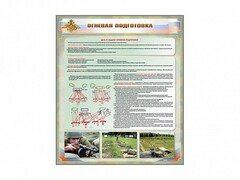 Стенд "Огневая подготовка" Вариант 1 - fgospostavki.ru - Ялуторовск