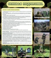 Стенд "Огневая подготовка" Вариант 2 - fgospostavki.ru - Ялуторовск