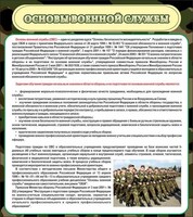 Стенд "Основы военной службы" - fgospostavki.ru - Ялуторовск
