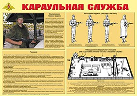 Плакат "Караульная служба" - fgospostavki.ru - Ялуторовск