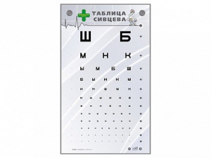 Интерактивный стенд "Таблица Сивцева" - fgospostavki.ru - Ялуторовск