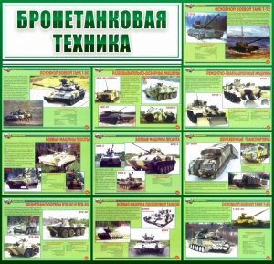 Стенд "Бронетанковая техника" - fgospostavki.ru - Ялуторовск