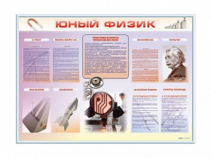 Стенд-уголок "Юный физик" - fgospostavki.ru - Ялуторовск