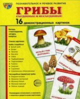 Демонстрационные карточки "Грибы съедобные и не съедобные" - fgospostavki.ru - Ялуторовск