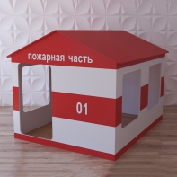 Детский игровой домик «Пожарная служба» - fgospostavki.ru - Ялуторовск