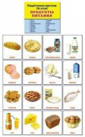 Раздаточные карточки "Продукты питания" - fgospostavki.ru - Ялуторовск