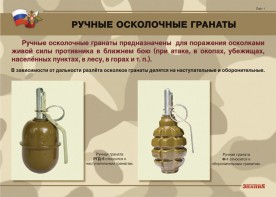 Комплект плакатов "Ручные гранаты" - fgospostavki.ru - Ялуторовск