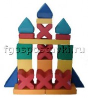 Мягкий модуль-конструктор "Башня" (21 элемент) - fgospostavki.ru - Ялуторовск