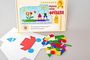 Игровой набор Фребеля "Конструктор плоскостной-1" (Серия "Эксперимент") - fgospostavki.ru - Ялуторовск