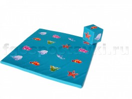 Игровой мат "Море" с кубиком - fgospostavki.ru - Ялуторовск