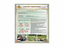 Стенд "Огневая подготовка" Вариант 1 - fgospostavki.ru - Ялуторовск