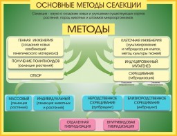 Стенд "Методы селекции и биотехнологии" - fgospostavki.ru - Ялуторовск