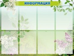 Стенд "Информация" Вариант 13 - fgospostavki.ru - Ялуторовск