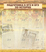 Стенд "Подготовка к ЕГЭ и ОГЭ по истории (6 карманов)" - fgospostavki.ru - Ялуторовск