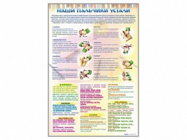 Стенд "Наши пальчики устали" (зарядка) - fgospostavki.ru - Ялуторовск